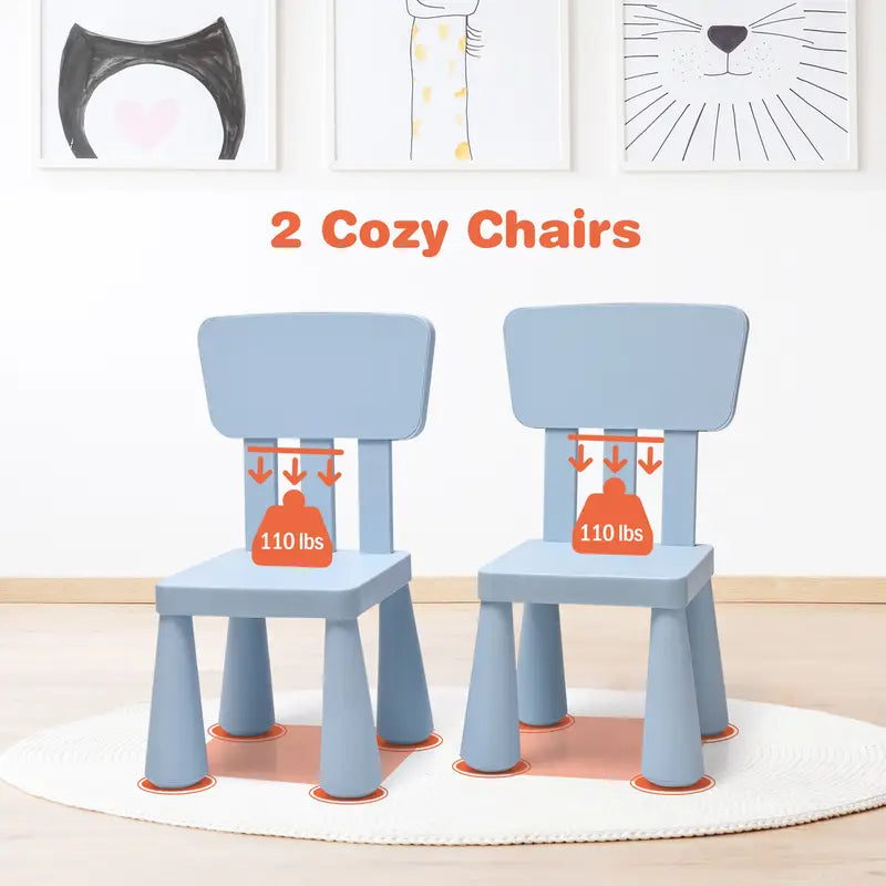 Kids Table and 2 Chairs Set