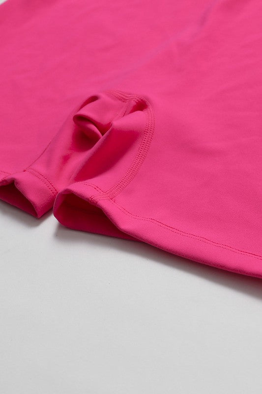 Zip Into Comfort: Long-Sleeve Solid Sports Jumpsuit – Perfect for Yoga, Fitness, and Beyond!