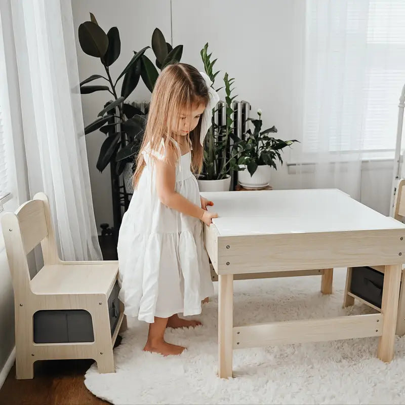 3-in-1 Table and Chair Set