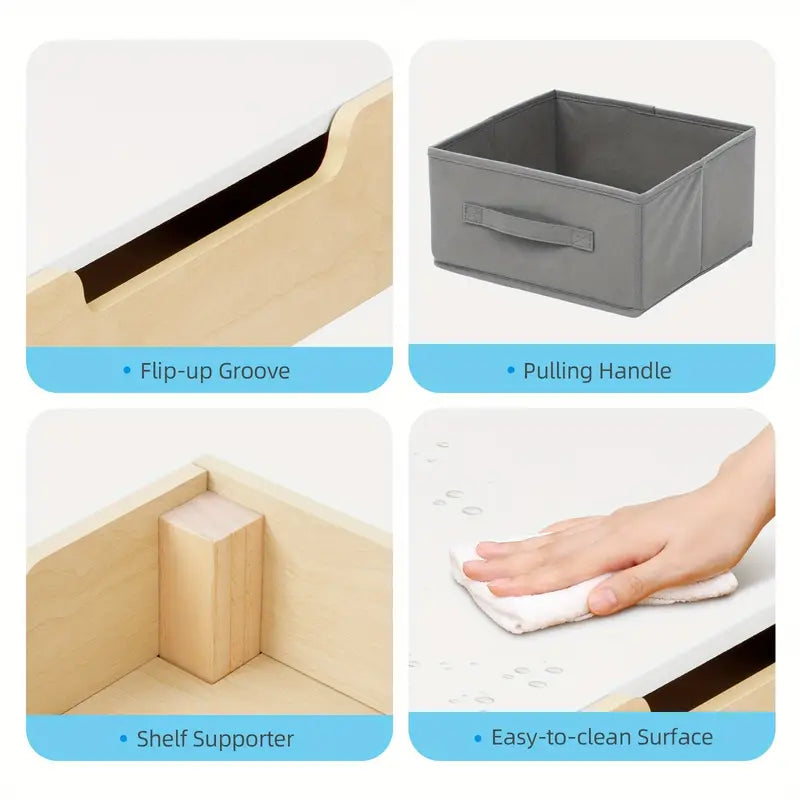 3-in-1 Table and Chair Set