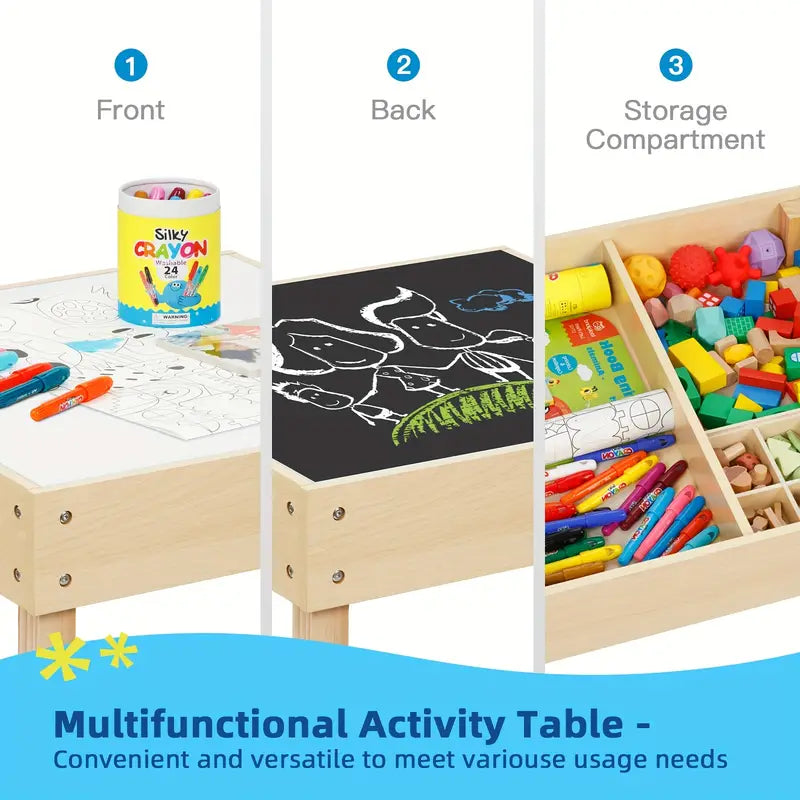 3-in-1 Table and Chair Set
