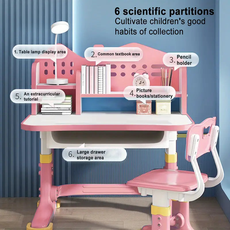 41.37 Functional Desk and Chair Set